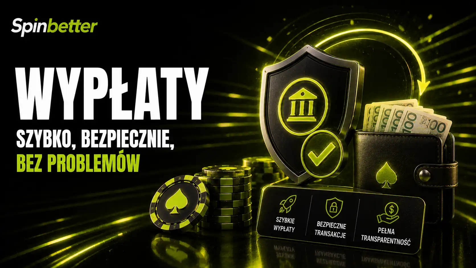 Ekran statusu zlecenia wypłaty z czasem realizacji